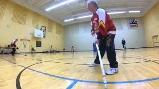Floor Hockey - Passing Skills
