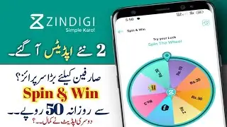 Zindagi App 2 New Updates | spin and win new update | how to earn Zindagi app