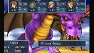 Dragon Quest VIII: Dragovian Trials, Ultimate Dragon Defeated in One Hit, 9,999 Damage, 1.25 Turns