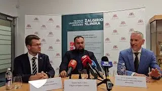 2024 09 03 Žalgirio klinika tampa Santaros klinikų filialu (sp.konferencijos įrašas)