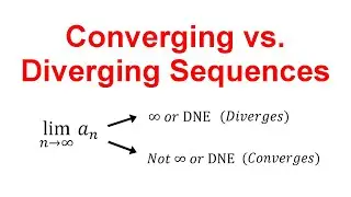 Sequences - Converging vs. Diverging Examples (Calc 2)
