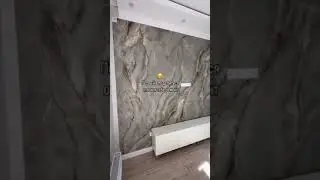Поставь человека в известность # #гибкийкамень #дизайнинтерьера #ремонт #экологичныематериалы #home