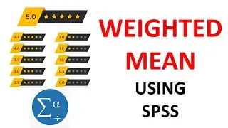 Weighted Mean using SPSS