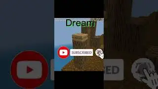 Dream Parcour Minecraft #shorts #minecraft