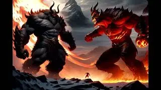 Surtur, the colossal giant of fire