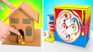 Candy And Gum Dispensers || How To Make Vending Machines At Home