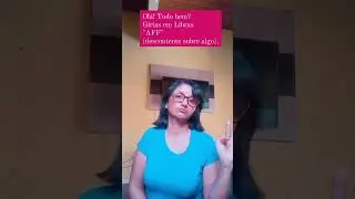 Gírias em Libras -  