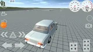 краш тест в Simple car crash