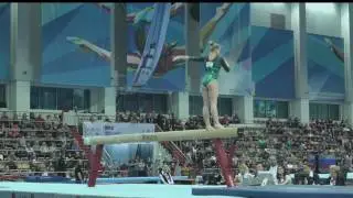 Анастасия Дмитриева Бревно Финал - Чемпионат России 2017