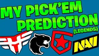 MY PICK'EM PREDICTION FOR PGL STOCKHOLM 2021 (LEGENDS) - CS:GO