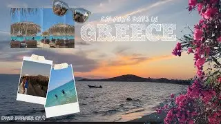 calming days in Greece ༄⊹ ࣪ ˖ Athens, Naxos || europe girls' trip ep.04