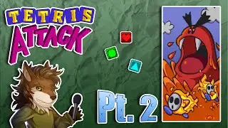 Tetris Attack - Hard Mode (Attempt 2) (With Commentary)