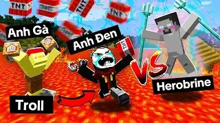 Anh Gà Bất Ổn Troll Cả Máy Chủ Minecraft Siêu Lầy Lội - Siêu Hài Hước 🤣