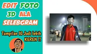 Bergaya Selebgram!! Edit Foto 3D Efek Bayangan Shadow - PixelLab Tutorial