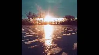Лёд и закат…