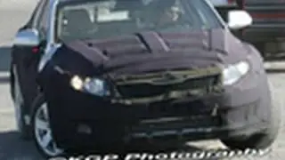 Kia Caught!  New Kia Optima Spy Video by Inside Line