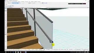 Инструмент ограждение ARCHICAD 21 Railing Tool 2