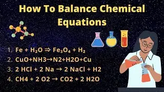 How To Balance Chemical Equations in Hindi | In Simple Trick | NCERT | CBSE || CHEMISTRY