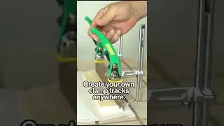 The MatchFit Ratchet Clamp AP - The Revolutionary Gravity-Defying Clamp! www.Microjig.com 
