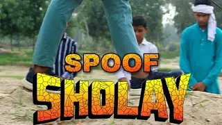 Kitne Aadmi The Super Famous Dialogue Sholay Spoof Movie Scene Spoof By Shine4You