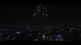 Siliguri - Diwali night - Drone shot