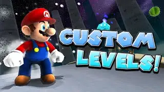 Super Mario Galaxy 2 Modding - 5 New Custom Levels!