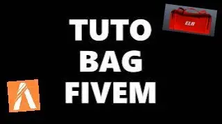 COMMENT METTRE UN BAG CUSTOM | FIVEM | FAST | TUTO FR | #fivem