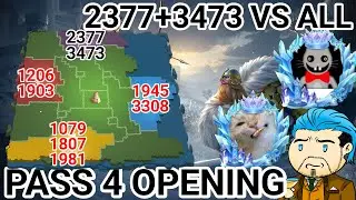 [萬國覺醒] 2377+3473 VS ALL 關卡四開放（俄羅斯父子再次上陣）
