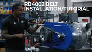 How to Install and Remove the Belt on a Centrifugal Blower (RB4002) | Republic Manufacturing