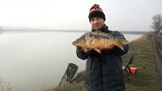 CARP FISHING AT THE END OF DECEMBER 2019 ON A CLASSIC FEEDER + COMPETITION