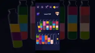 Get Color Water Sort Puzzle Level 936 to Level 940