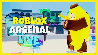 🔴ROBLOX ARSENAL 1V1 AND VIP SERVER LIVE-STREAM!🔴(Roblox Live)