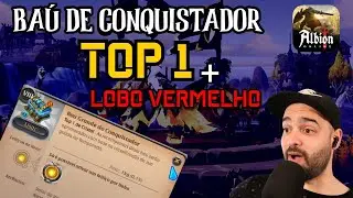 80M no BAÚ TOP 1 de CONQUISTADOR e SKIN de LOBO VERMELHO #albiononline #mmorpg #albion