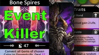 Gems of War:  Lucifer Immortal Beats Event One Hit