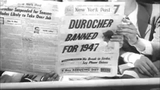 Jackie Robinson & Leo Durocher Make News (1947)