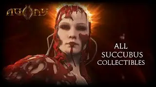 All Succubus Collectibles + Secret Rooms - Agony