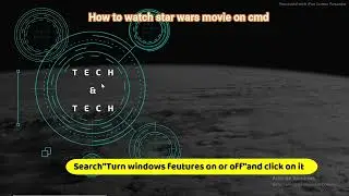 cool cmd trick | how to watch star wars movie on cmd |cmd trick