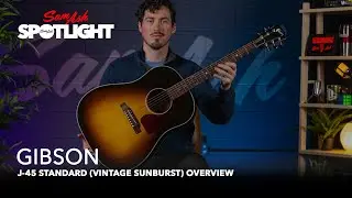 Gibson J-45 Standard Vintage Sunburst - Overview