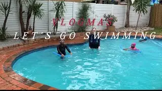 VLOGMAS| let’s go for a swimming lesson with my kids🤭❤️
