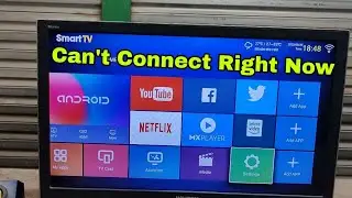 Can't connect right now open network settings