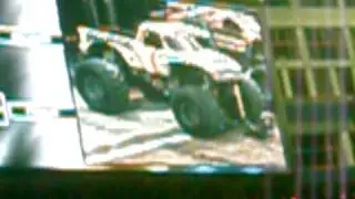 monster truck wipe out!