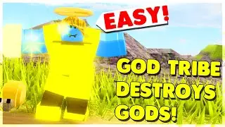 God TRIBE Destroy's DEADLY God Switchers... (ROBLOX BOOGA BOOGA)