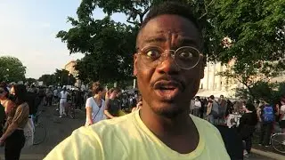 I encountered Pro Life Bane at the Supreme Court Rally