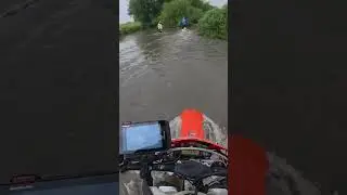 Bosnia rally watercrossing 