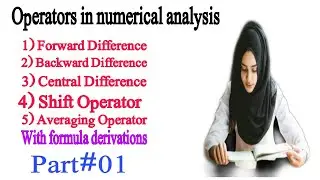 Forward Difference Operator explained in hindi