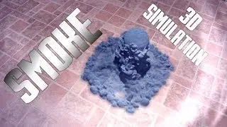 Realistic smoke simulation | [AE + C4D]