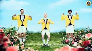 Мужской танец пчелок Серьезные дядьки в цветах