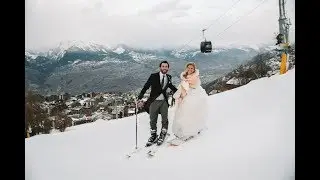Beautiful Winter Wedding from Nadia & Roderik