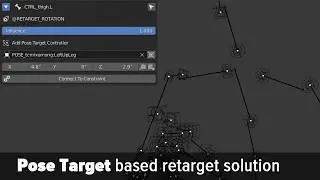 BLENDER RETARGETING TOOLS ADD ON 1.0 [Demo Video]