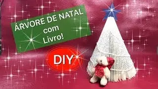 Christmas tree with book - DIY - Brigit Studio
